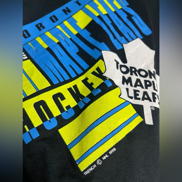 1989 toronto maple leafs t shirt - Picture 3 of 7